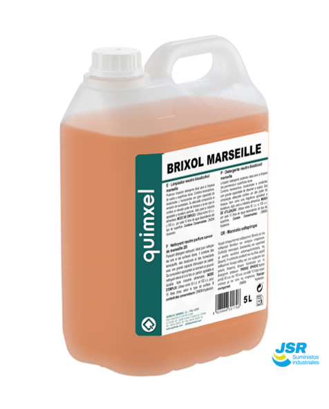 Detergente líquido Brixol Marseille en garrafa de 5 litros