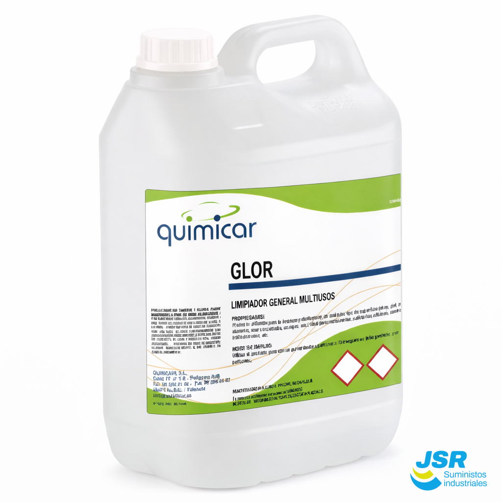 Limpiador general multiusos Glor en garrafa industrial