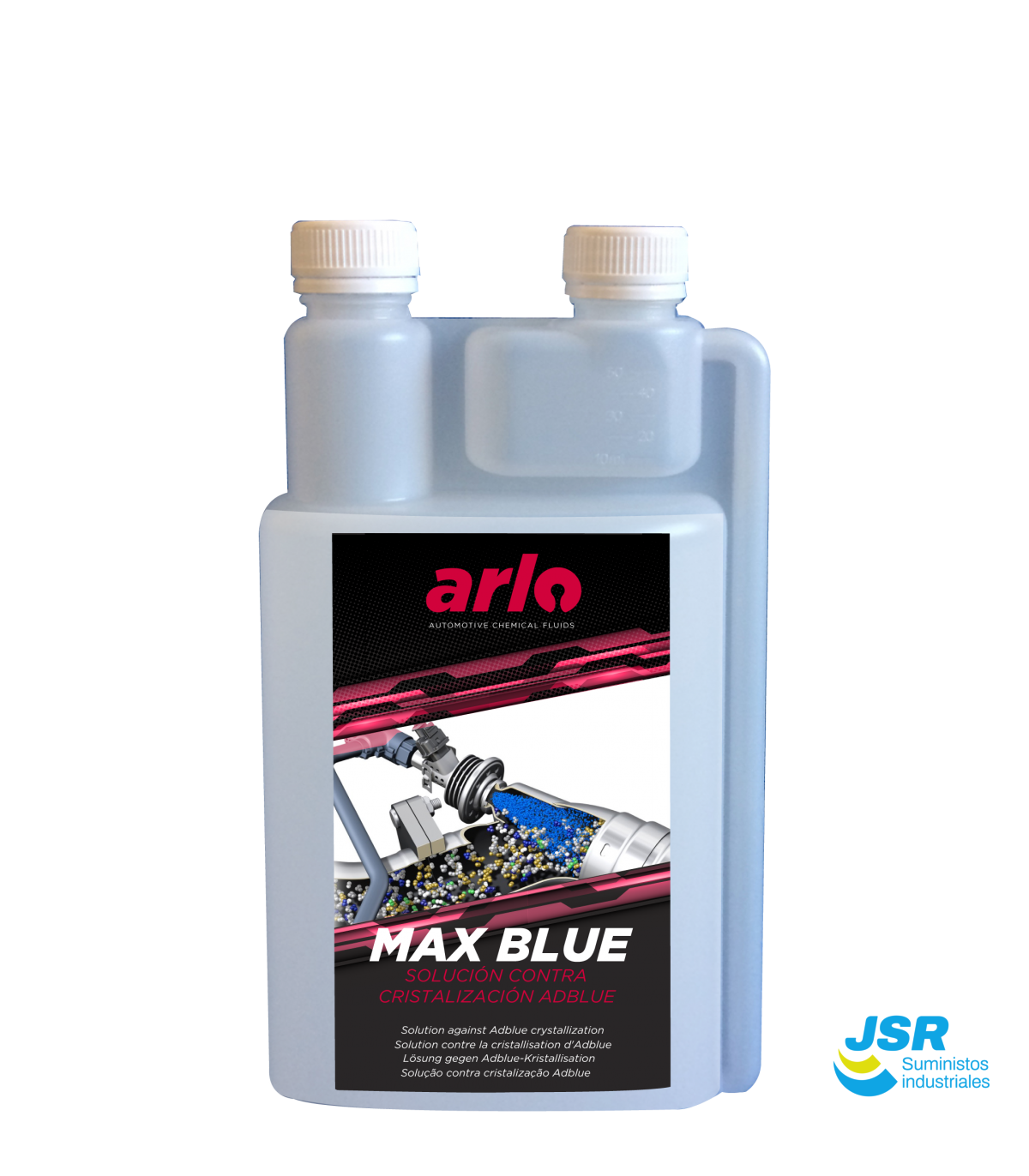 Aditivo Arlo Max Blue contra cristalización de AdBlue.