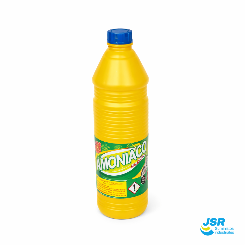 Botella de amoniaco de limpieza doméstica e industrial