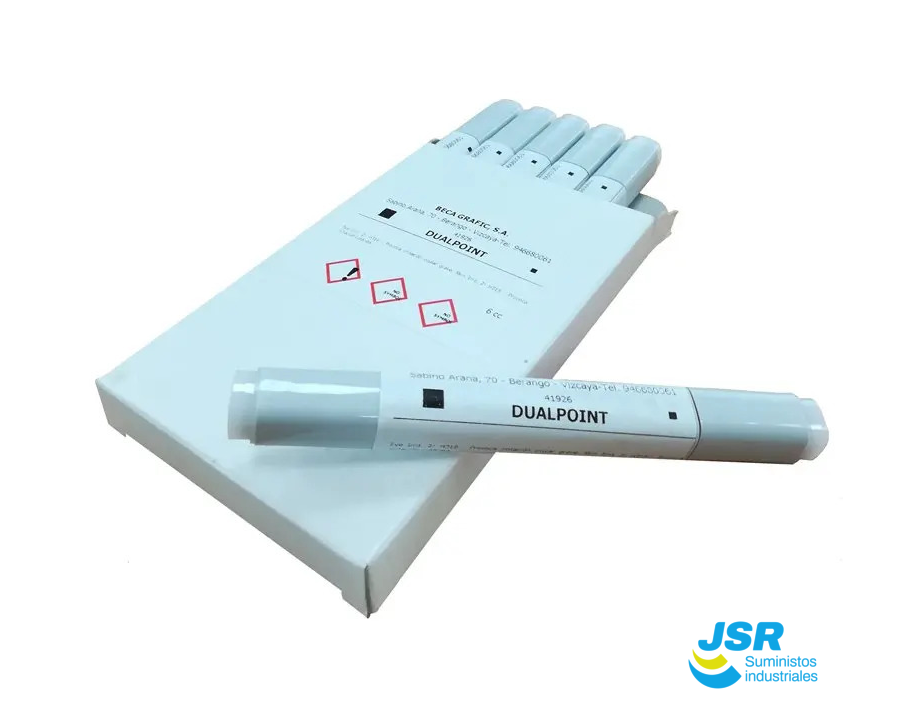 Marcadores industriales Dualpoint para señalización técnica